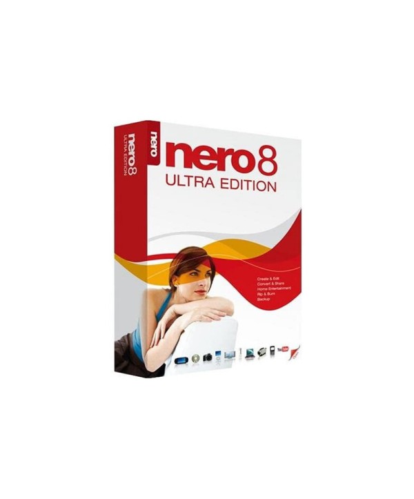 Nero 8 Ultra Edition 5 PCs Key GLOBAL